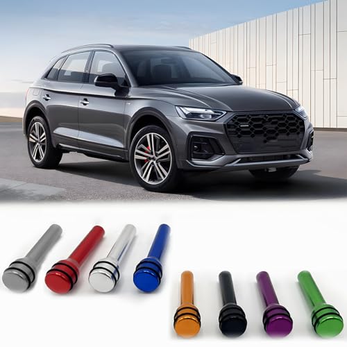 image for Mandark 4PCS Car Door Lock Knobs, 1.93 x 0.47 Inch Vehicle Inner Door 