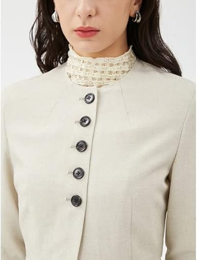 Amazon.co.jp: [フレイ アイディー] ダブルクロスクロップドジャケット