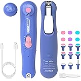 FANSIDI Rechargeable Baby Nail Trimmer Electric Safe Baby Nail File Clippers with Portable Storage B