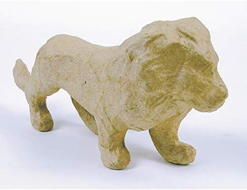 Décopatch - Ref AP608O - Small Giraffe - Papier Maché Object to Decorate - 9 x 3 x 15cm - Decorate with Décopatch Papers & PaperPatch Glue, Glitter, Paints