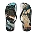 DFJK Genshin Impact Jeu d'anime Chaussons Xiao,Maison Couples Chaussures Intérieur Extérieur Tongs pour Hommes Femmes Enfants Cadeaux Slippers