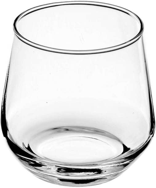 Round Whiskey Glasses Tumbler Crystal Clear Transparent Drink Glass for Whisky, Scotch, Vodka