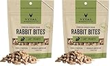 Vital Essentials Freeze Dried Raw Cat Treats, Rabbit | Bites | 0.9 oz | Pack of 2