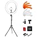 Neewer 18-inch Outer Dimmable SMD LED Ring Light Lighting Kit with 78.7 inches Light Stand, Phone Holder, Hot Shoe Adapter for Portrait YouTube Video Shooting (No Carrying Bag)