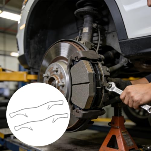 Alide 2 Stück Bremssattelfeder Für MINI Cooper R50 R52 R53 02-08 BPF1755H