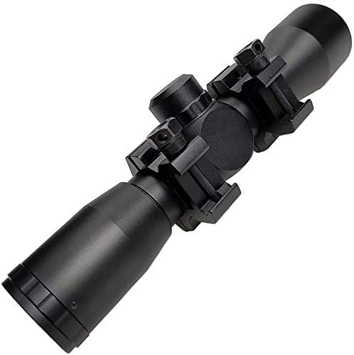 Miniatura 5 de MY Premium Build, Tactical 4X32 - Telémetro compacto de retícula de caza de retícula de pelo cruzado para Ruger 1022 1022 con anillo Weaver (nueva