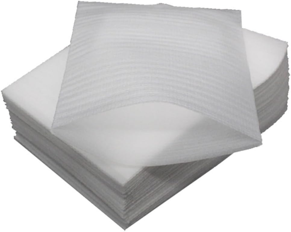 100pcs Pearl Cotton Protective Wraps for Shipping and Moving Scratch Resistant Pouches for Fragile Items Thick Cushioning Bags