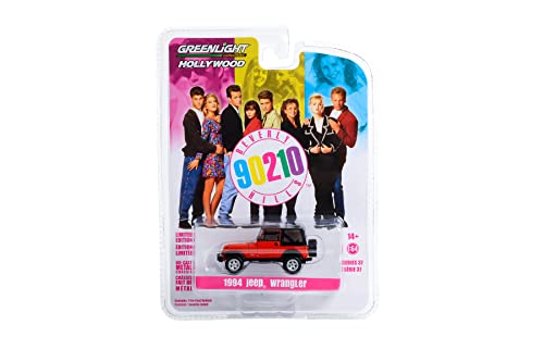 Jeep Wrangler 1994 1:64 Modelo Diecast miniatura 4