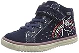 Flexible Laufsohle Lurchi Mädchen SOFI-TEX Sneaker, Blau (Navy 22), 27 EU