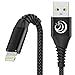 Price comparison product image iPhone Charger Cable, Aioneus iPhone Charger [2Pack 2M+2M] MFi Certified Lightning Cable Nylon iPhone Lead USB Fast Charging Cable for iPhone 12 Pro Max Mini 11 Pro XR XS X 10 8 7 6s 6 Plus 5s SE 2020