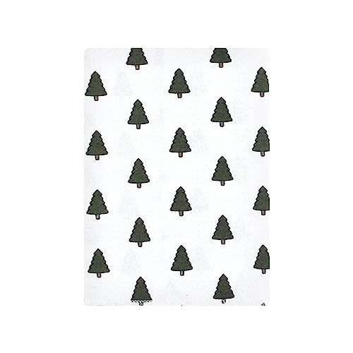 Image of Hudson Baby Unisex Baby Cotton Poly Flannel Burp Cloths Bundle, Wild Forest, One Size