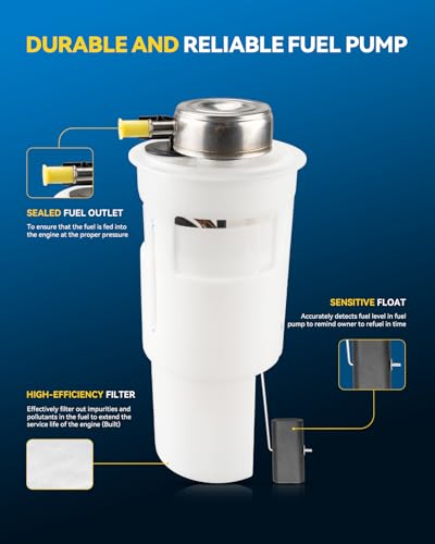 Image of PHILTOP Electric Fuel Pump Assembly FG0234 Fit for Dodge Dakota