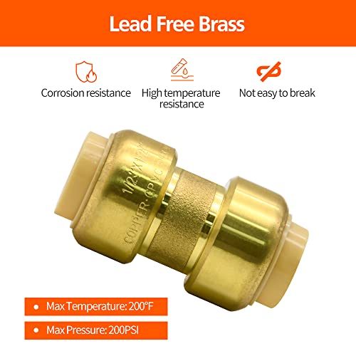 Ruby.Q 2/6/12 Pack Push-To-Connect Plumbing Fittings thumb #4