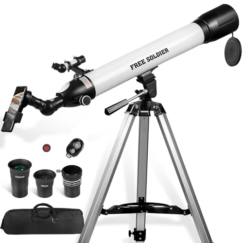 Image of Telescopes for Adults High Powered, 700x90mm AZ Astronomical Professional Refractor Telescope for Beginners Astronomy with Advanced Eyepieces, Cool Astronomy for Christmas, White