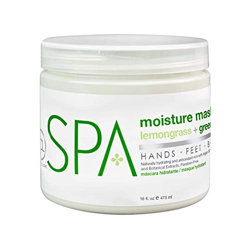 BCL SPA Massage Cream organic Lemongrass + Green Tea body lotion with shea butter, aloe vera, peppermint, argan and jojoba oils body cream to soothe, calm & revitalize the skin. Home/Pro use 16 fl oz
