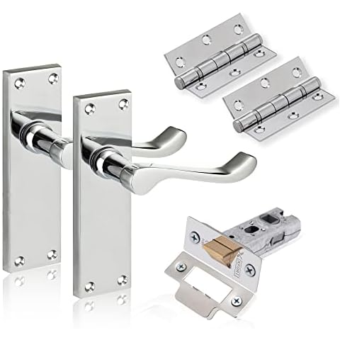 XFORT Chrome Elegance 6" Door Pack Set Cover