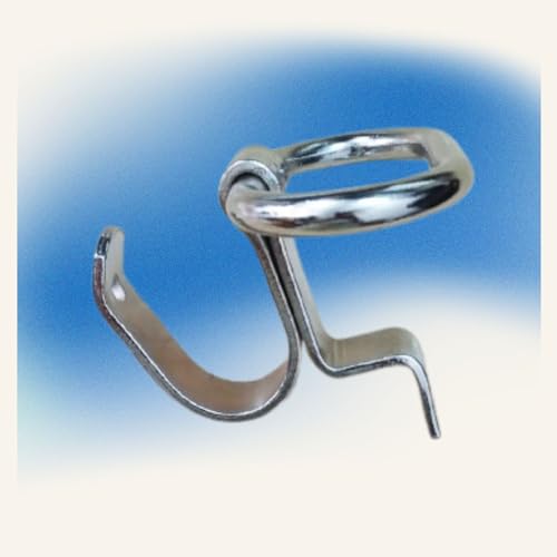Image of PATHAK Pillion Holder Hook Compatible for Royal Enfield Classic 350, Bullet 350 Accessories All, Hunter, Meteor, Thunderbird - Heavy-Duty Universal Bike Accessories, Chrome