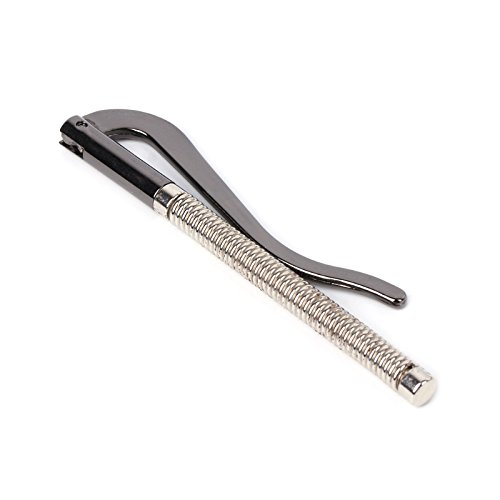 Poity Metal Bifold Money Clip Bar Wallet Replace Parts Spring Clamp Cash Holder (Black)3