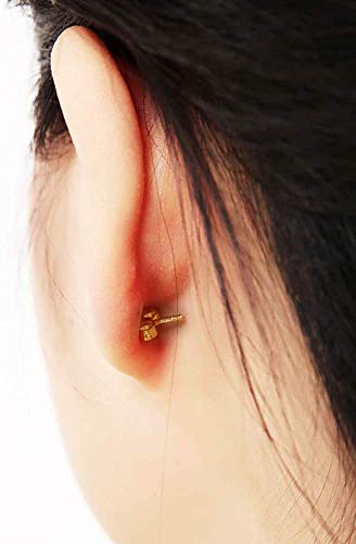 Cooljoy 14K Gold Earring Backs Ear Locking 6 Piece For Stud Ear Rings 3 Pairs #TOP3