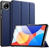MoKo Redmi Pad SE 8.7インチ ケース Redmi Pad SE 8.7インチ小型タブ用保護ケース シャオミレッドミパッドSE 8.7インチ専用保護カバー スタンドケース オートスリープ対応 PC+PU製 手帳型 軽量 耐衝撃 Indigo