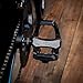 Venzo Compatible with Look ARC Delta Pedals - Sealed Bearings Cycling Road Bike Bicycle Clipless Tension Adjustable Pedals with 9 Degree Float Cleats - (NOT for Look KEO, SPD-SL & SPD) 9/16