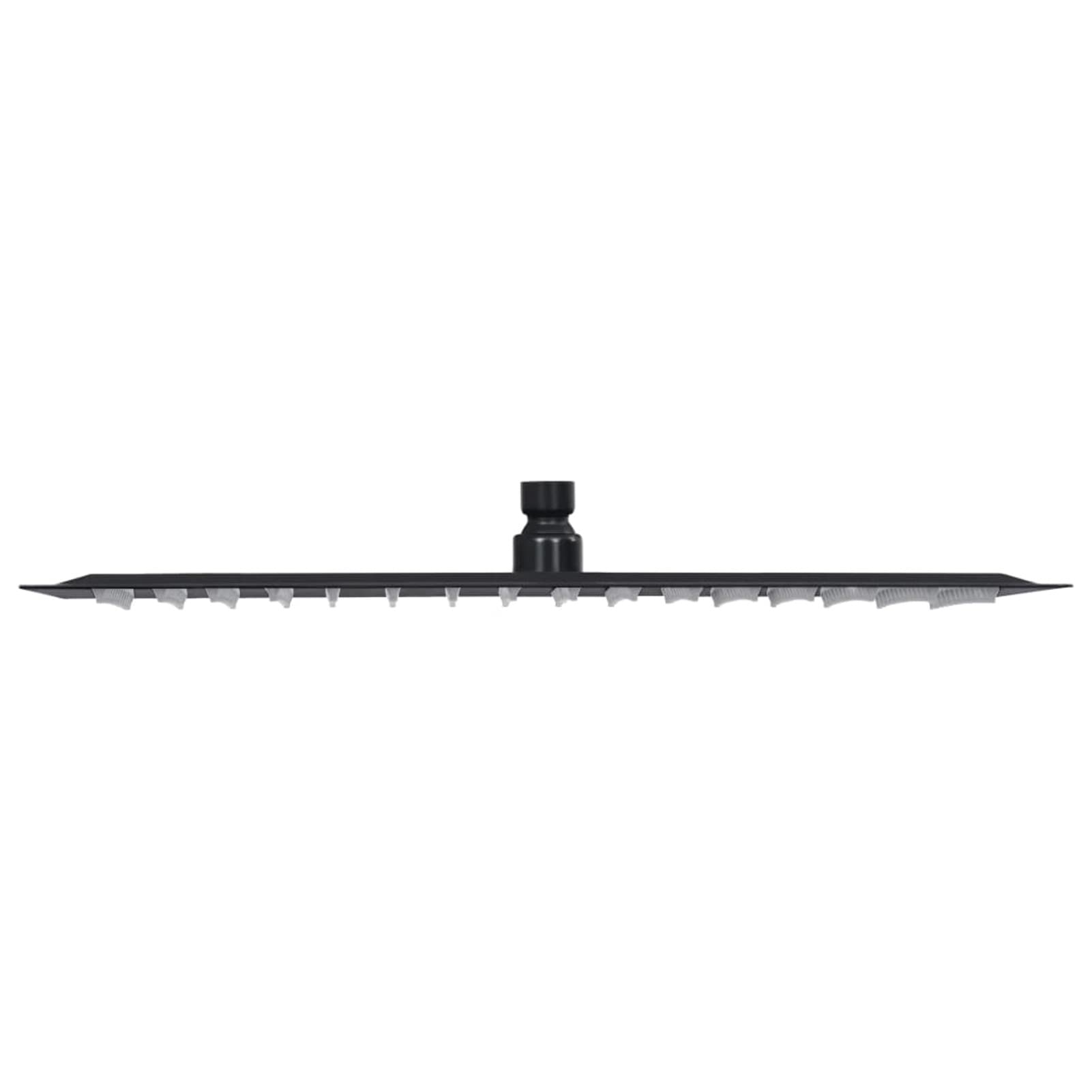 Cabezal Ducha Efecto Lluvia Acero INOX Cuadrado Negro 40x30 cm, Rociador Ducha, Ducha Lluvia, Alcachofa Ducha, Duchas De Baño Alcachofa Lluvia, Recambios Columna Ducha