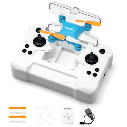Image of Mini Drone for Kids & Adults, Easy Stunt Flights with 360 Flips & Altitude Hold, LED Lights & Propeller Guards, Indoor /Outdoor Beginner-Friendly RC Quadcopter