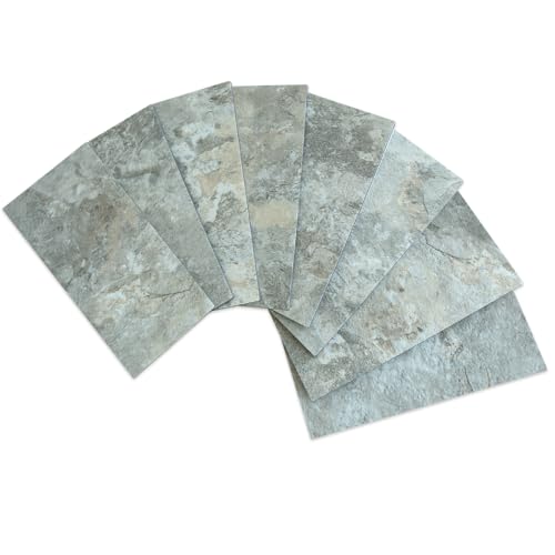 AULIGET 100-Piece Faux Stone Peel and Stick Backsplash Wall Tiles,