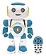 Lexibook - Powerman Jr. Intelligenter Roboter für Kinder der Gedanken liest - Spielzeug für Kinder - Tanzt Musiziert Tier-Quiz STEM Programmierbar Fernbedienung Roboter - Grün/blau - ROB20DE