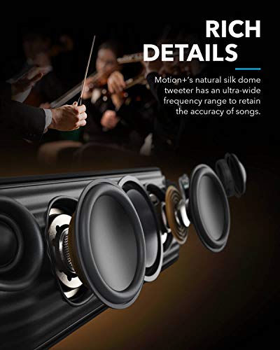 Anker Soundcore Alto-falante Bluetooth Motion+, Preto