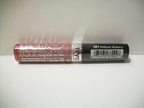 Nyc Liquid Lipshine Lip Gloss 7.2Ml-581 Midtown Mulberry #TOP3