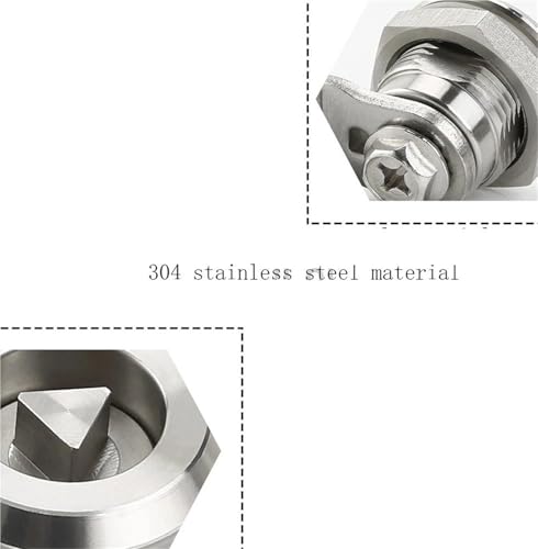 Cylindre de serrure de 22 mm pour sécuriser les placards