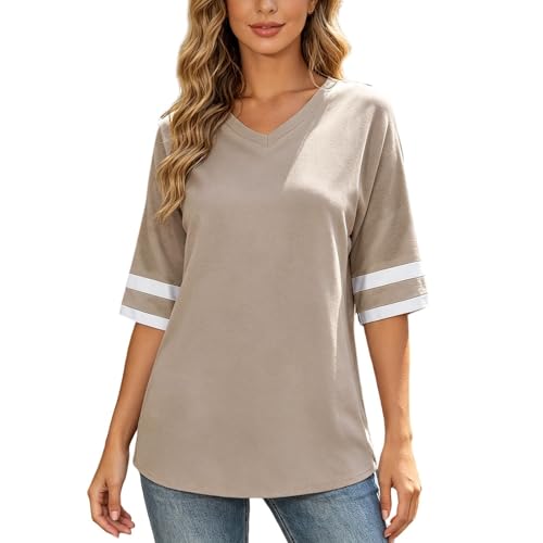 T-shirt femme manches courtes imprimé à porter en terrasse ou pour une sortie décontractée
