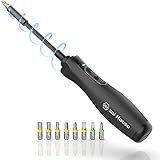 Der ergonomischen Griff macht auch langes Arbeiten mit dem kompakten Ratschenschraubendreher problemlos möglich. Der Li-ION-Hochleistungsakku des elektrischer Schraubenzieher ist dank USB-C Anschluss auch schnell wieder aufgeladen und einsatzbereit