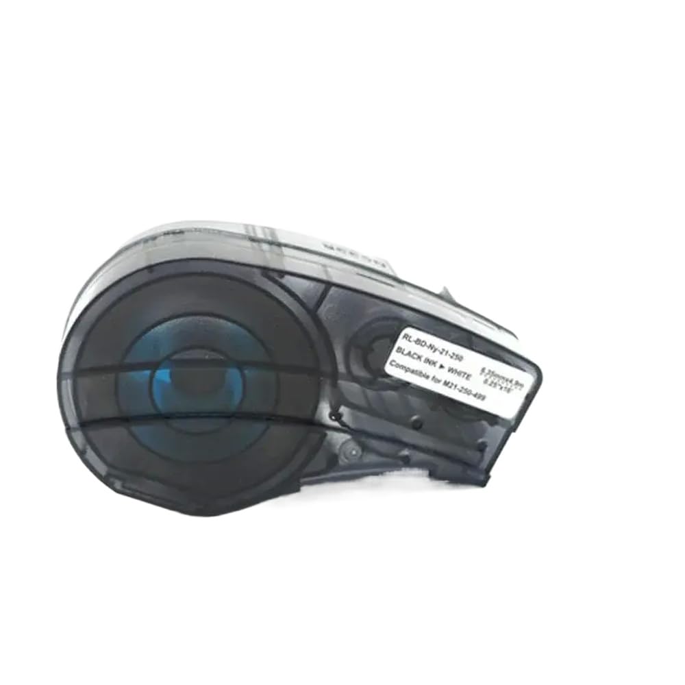 Cartuccia per etichette in poliolefina M21-250-C-342 M21-187-C-342 M21-125-C-342 M21-375-C-342 Compatibile con nastro per etichette per stampante BMP21-PLUS LAB 1 pezzo(187-YL)