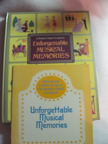 Unforgettable Musical Memories (Reader's Digest... 0885771788 Book Cover