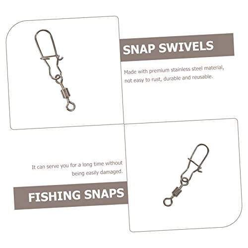 Émerillons de pêche anti-vrillage Abaodam pour éviter les perruques de fil