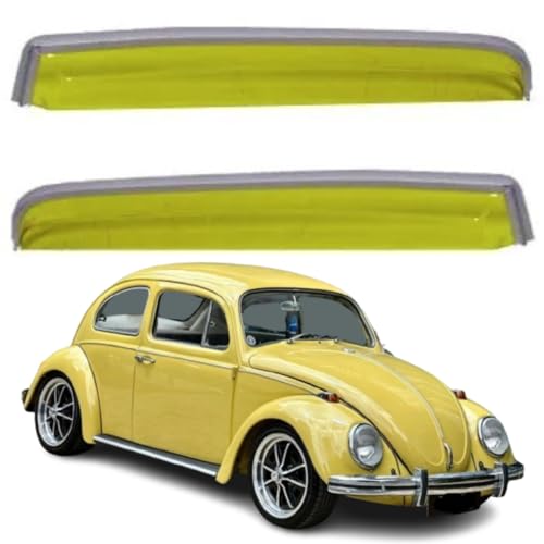 Calha de Chuva Automotiva do fusca na cor Amarela