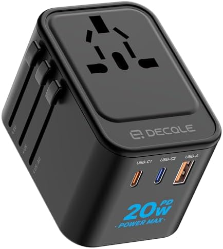 Adattatore Universale da Viaggio, Presa Universale da Viaggio con...