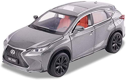 Kids Toys Push and Go Car Model, Sound and Lights Model Vehicle Indoor Outdoor Games Gifts for Boys Girls Toddler,1:32 Lexus NX200T