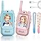 2 Pack Upgraded Video Walkie Talkies for Kids, Rechargeable Video Intercom Kids Walkies Talkies with 4 Voice Effects, Christmas Birthday Gifts for Kids Indoor Outdoor Activity