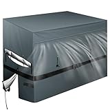Simingxi Pool Heater Cover for Outside Units 40 * 34 * 31in Swimming Pool Pump Covers for Winter 600d Oxford Waterproof Pool Equipment Cover