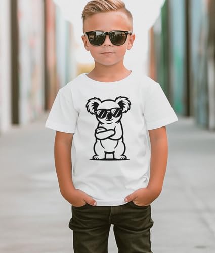 Cool Cartoon Koala Bear with Sunglasses Infant/Toddler/Youth T-Shirt2