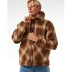 Rip Curl mens Classic Surf Sherpa Lined Check Jacket - Image 2