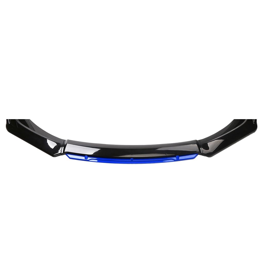 Coche Alerón Delantero para VW Scirocco III Coupe 2008-2017, Alerón Delantero Labio Hoja Divisoria Lip Exteriores Accesorios(Black Blue)