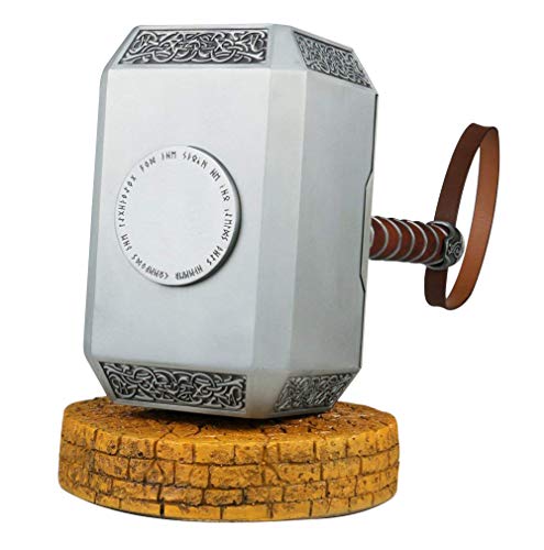 Gmasking 2017 Norse Mythology Metal Mjolnir Thors Solid Adult Hammer Collectible 1:1 Replica Gmasking 2017 Norse Mythology Metal Mjolnir Thors Solid Adult Hammer Collectible 1:1 Replica
