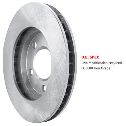 Image of R1 Concepts Brake Rotors fits 1998-2008 Porsche 911; 2000-2004 Porsche Boxster; 2008-2012 Porsche Boxster; 2006-2012 Porsche Cayman| Disc Brake Rotor Set: 12.5 inch Front