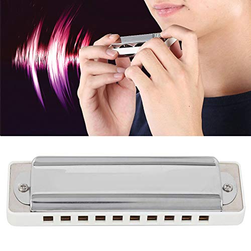 Harmonica à 10 trous pour les débutants – Blanc - Les Beatles, Paul McCartney, John Lennon, RIngo Starr, George Harrison Harmonica à 10 trous pour les débutants - Blanc – Image 8