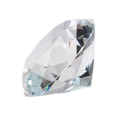 LONGWIN 50mm Crystal Diamond Paperweight Cover