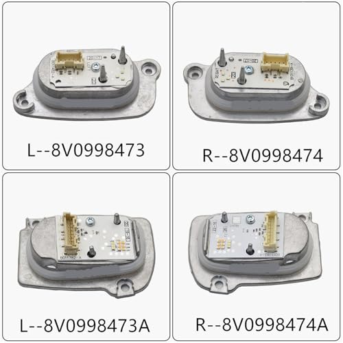 Module de phare xénon 8V0998473A pour éclairage LED DRL gauche - 2